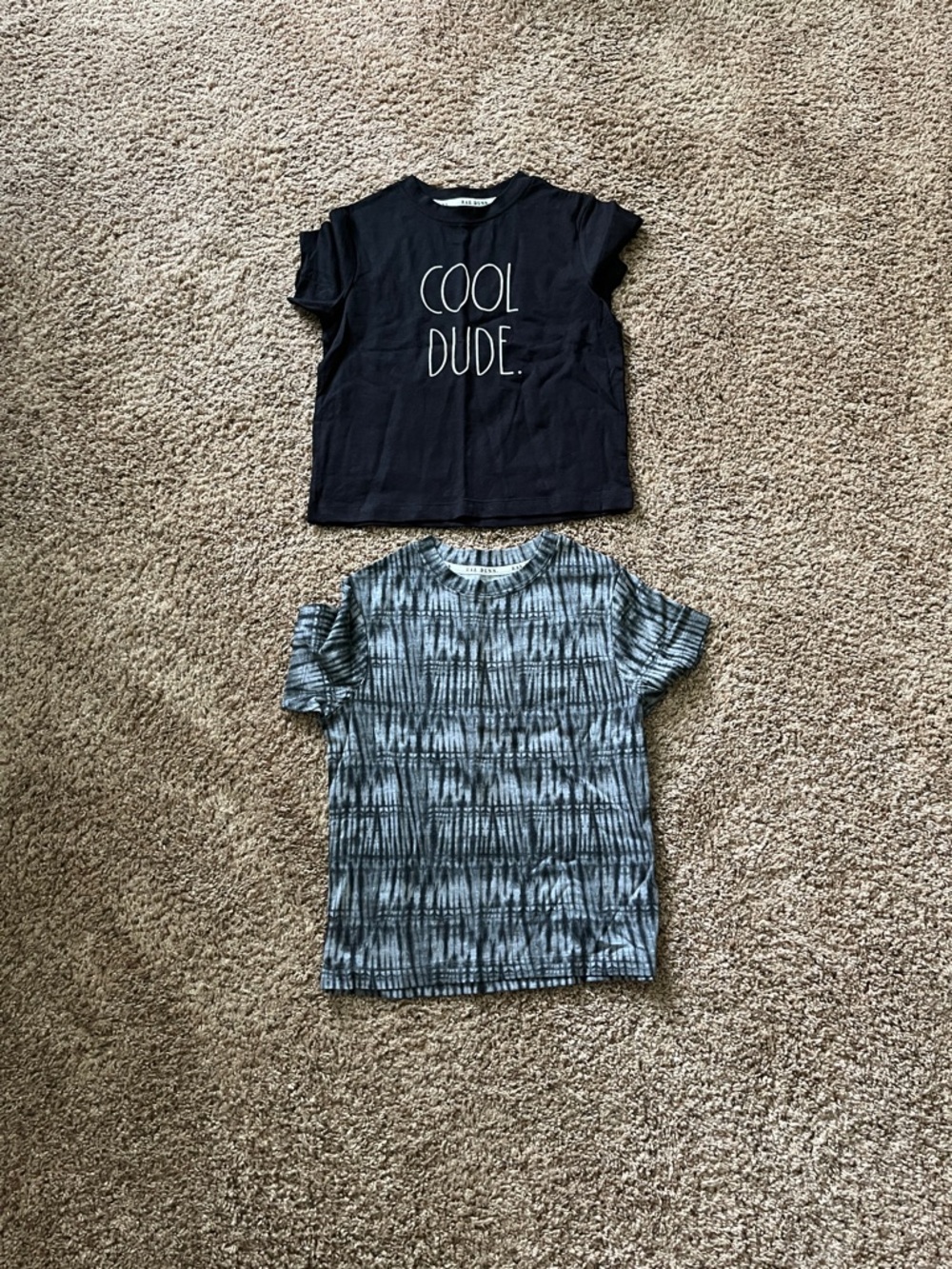 Rae Dunn Black "Cool Dude" Graphic Tee - Kids